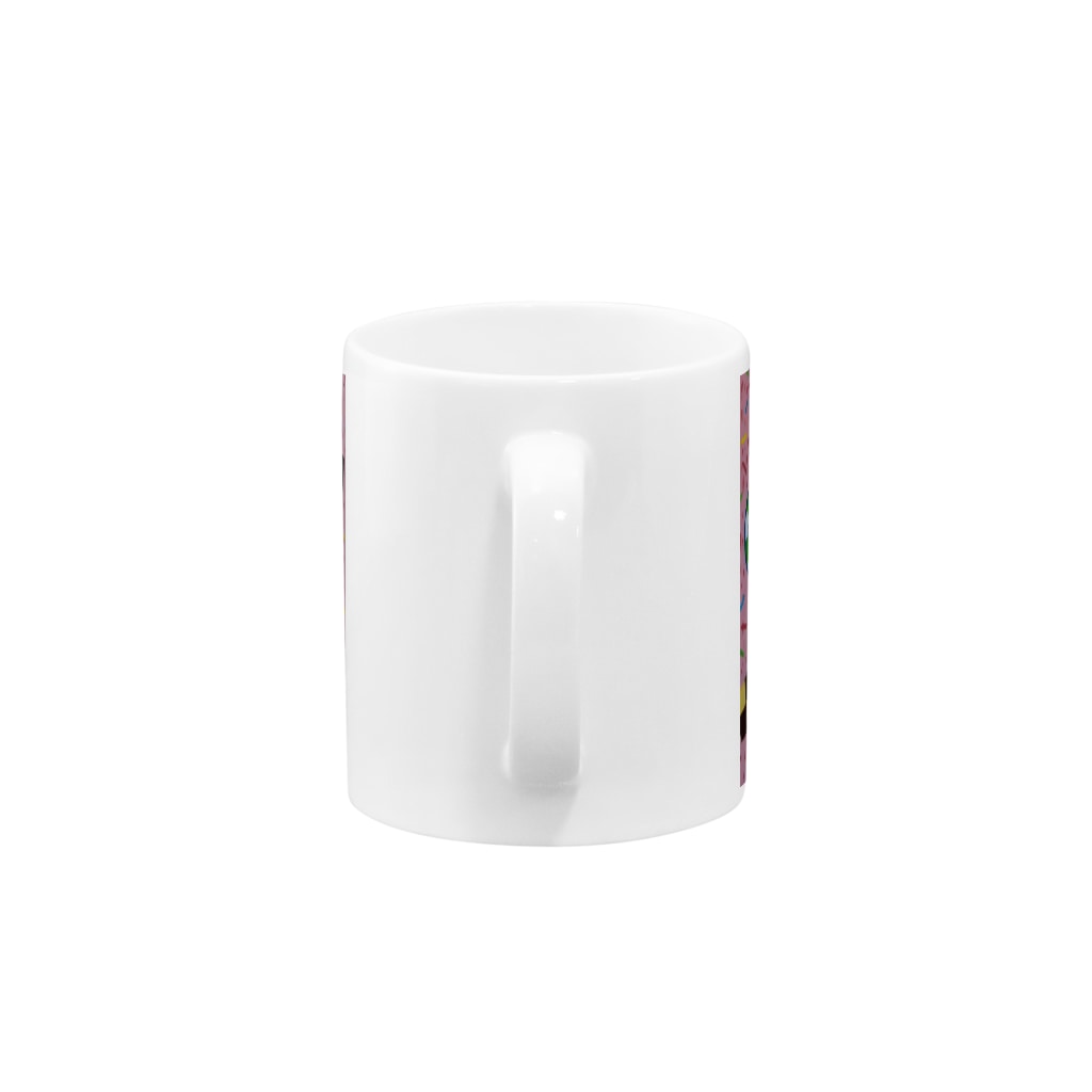 魔女会議のソフトクリームガール Mug :handle