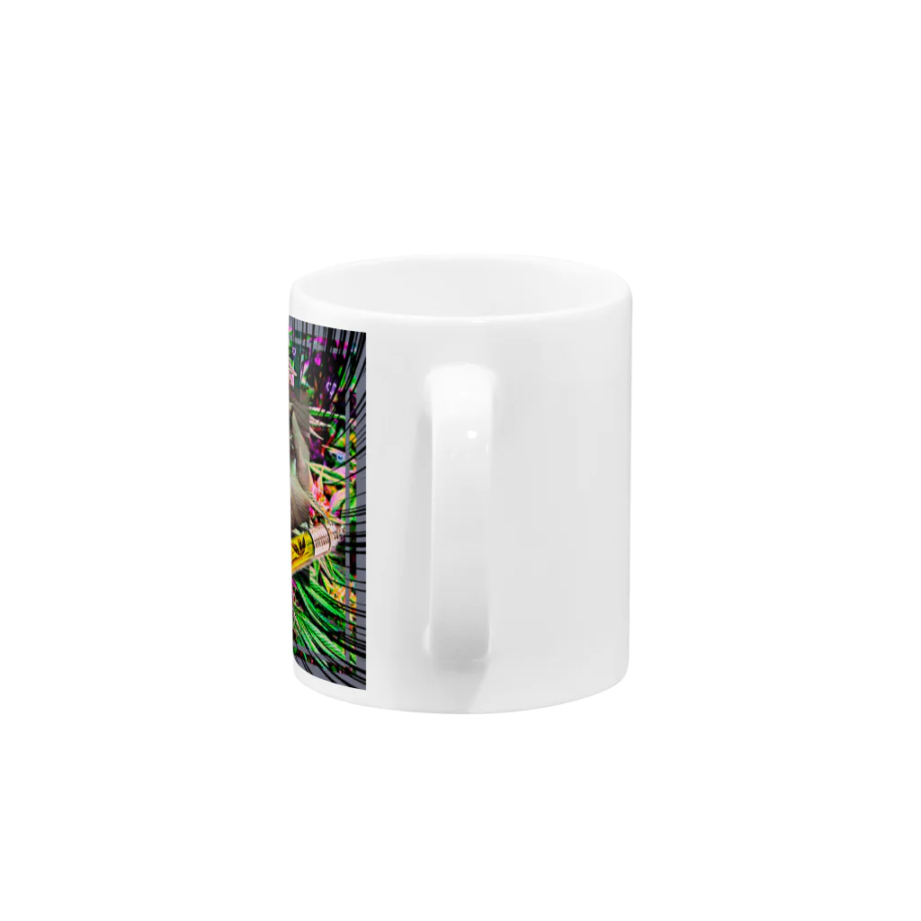 みやじサイファーのみやステッカー Mug :handle