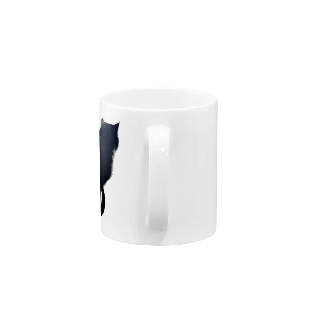 ねこ家のカルビ Mug :handle