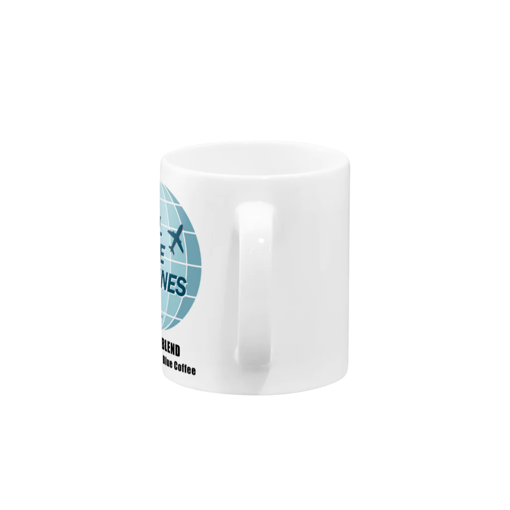 Teal Blue CoffeeのTEAL BLUE AIRLINES Mug :handle