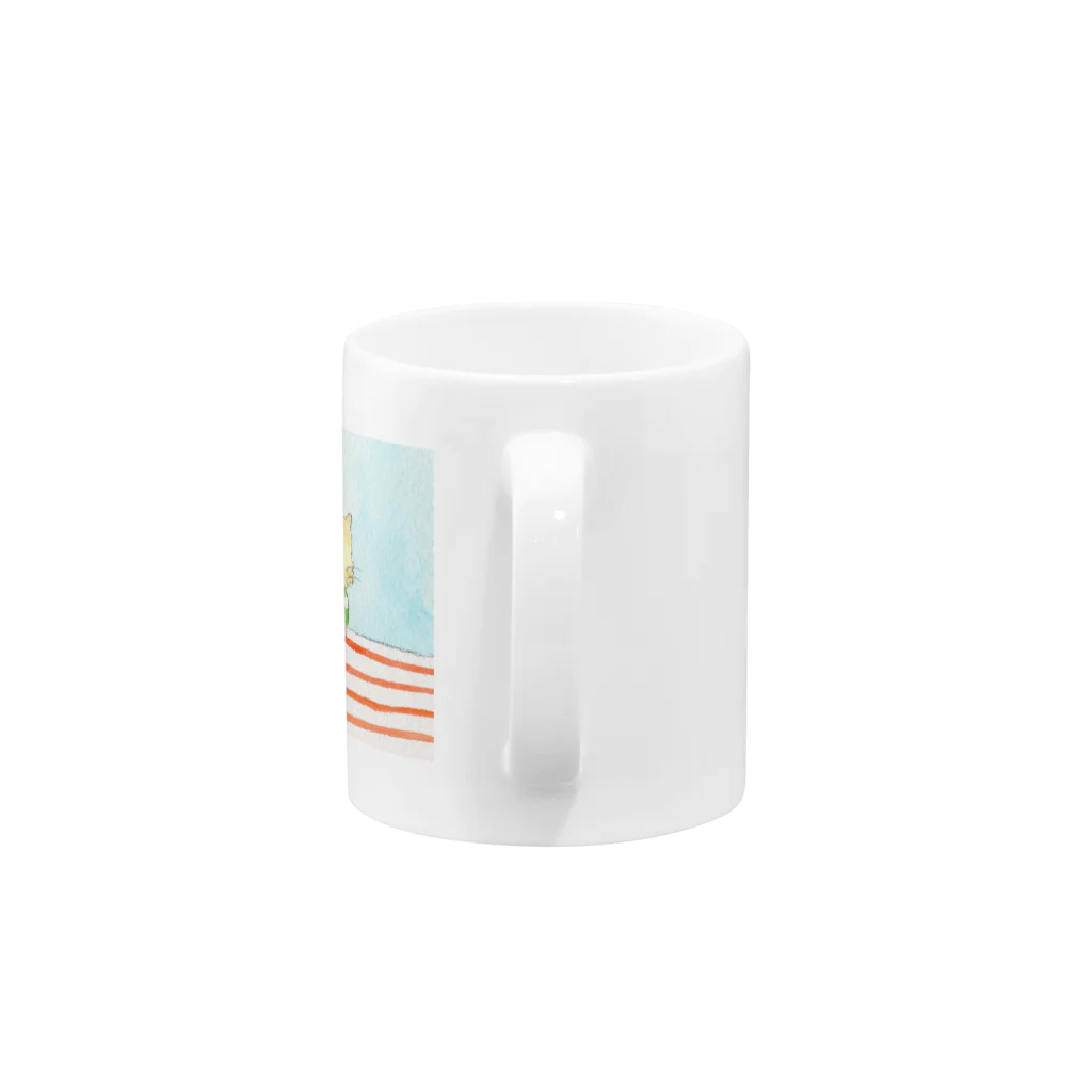 on-shitsuのsoup Mug :handle