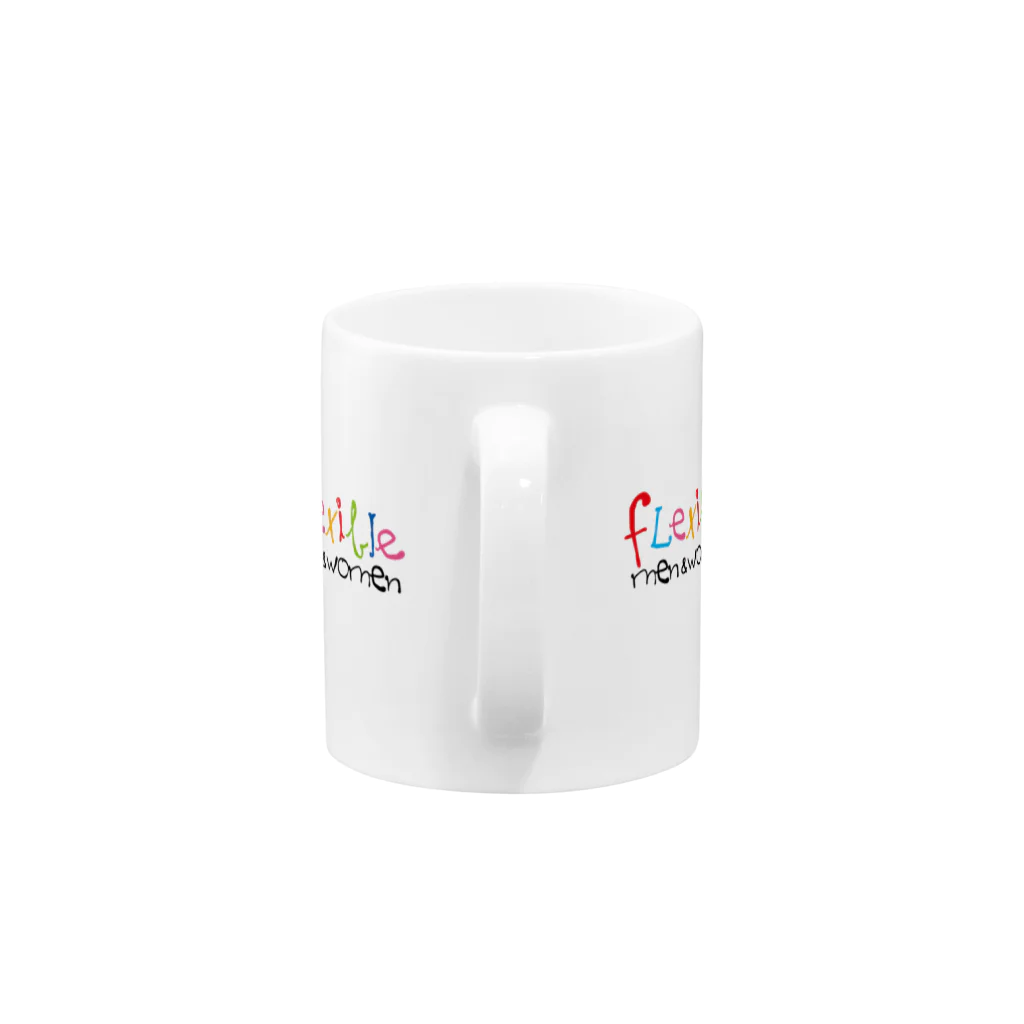 4star☆★☆のflexiblemenwomen,bridge Mug :handle