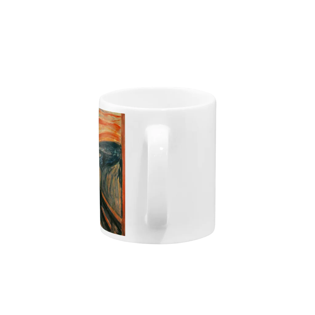 artgalleryのThe Scream Mug :handle