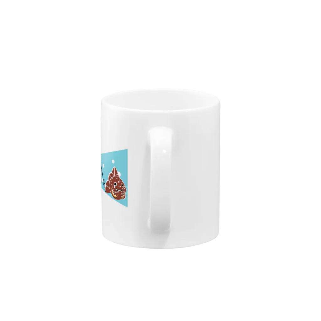 ぽうるの夏の目玉商品【ヤーヤドー】 Mug :handle