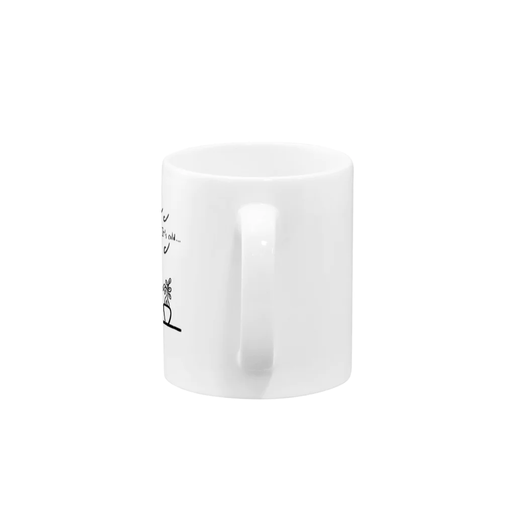 nayon_のIt’s cold  Mug :handle