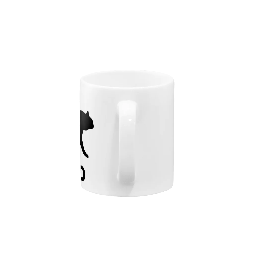 ブランケット大佐のNEKO（おさんぽ） Mug :handle