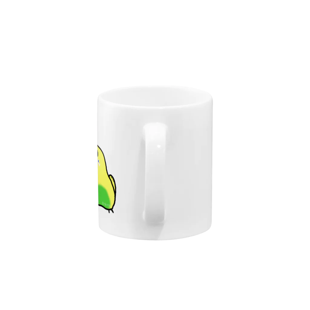 TIKITIKIのピンちゃんとココ Mug :handle