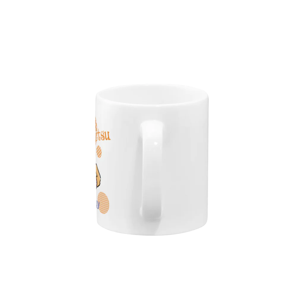 ビューン ワークスの猫のつっつ Mug :handle
