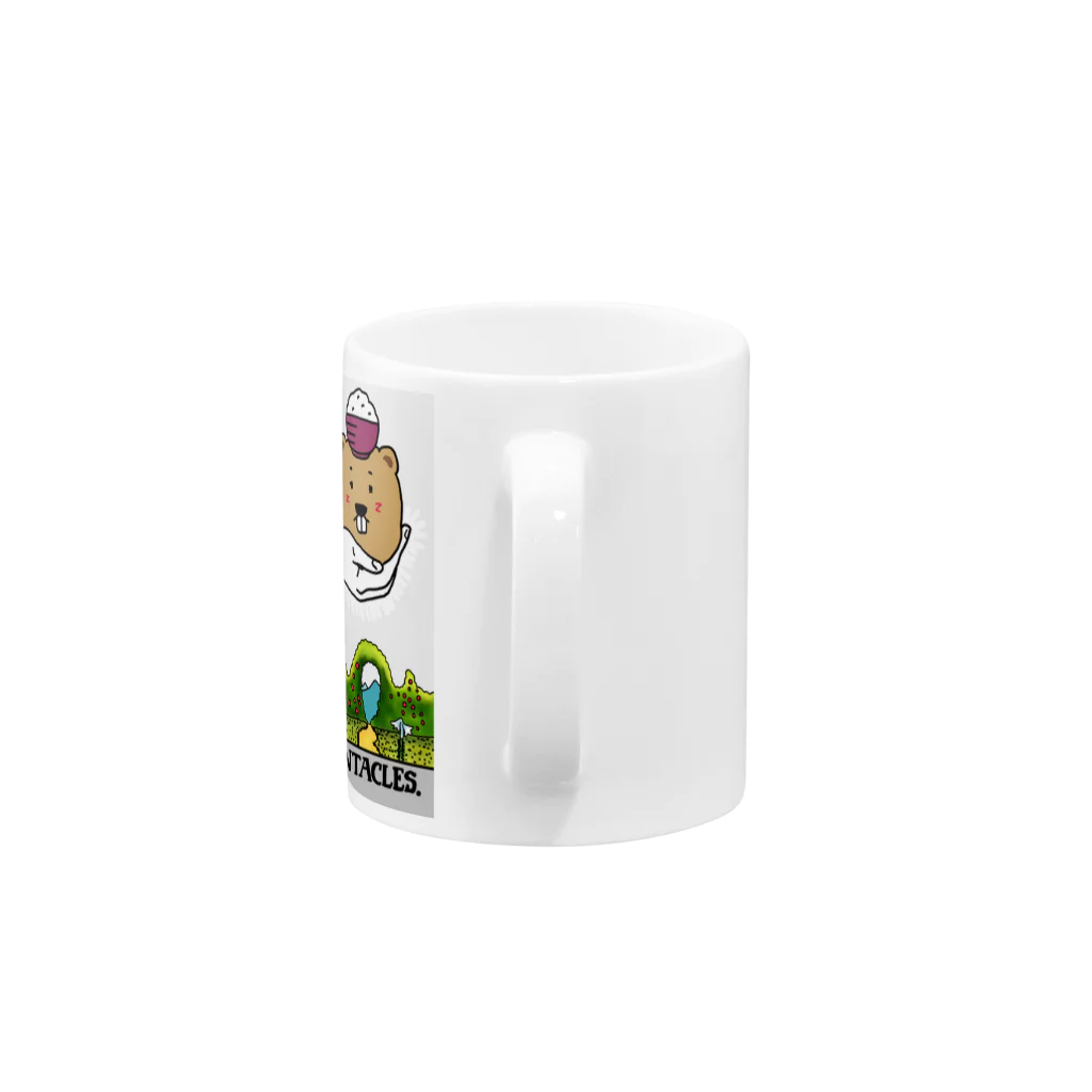 マイマイあんこのペンタクルスのエースビバ Mug :handle