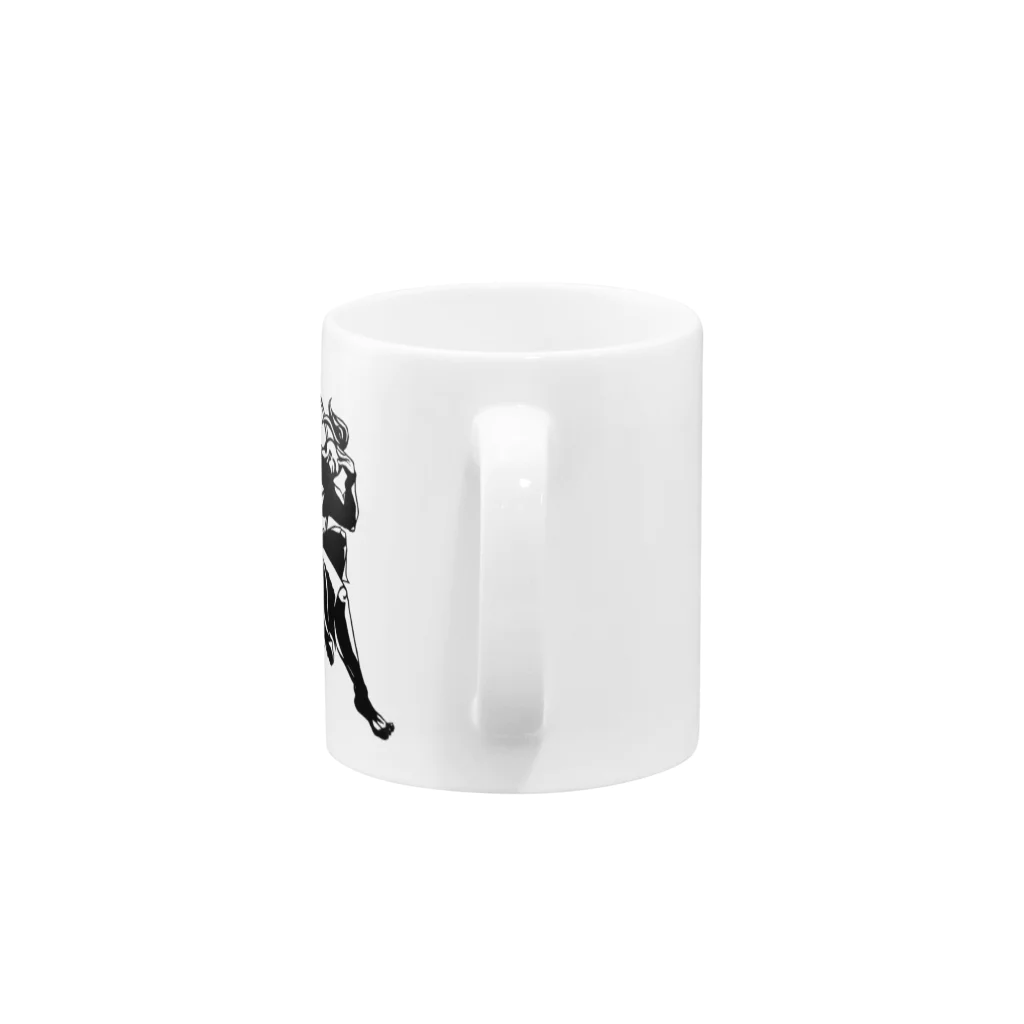 circledesigncollectionのHIPHOP仁王 Mug :handle