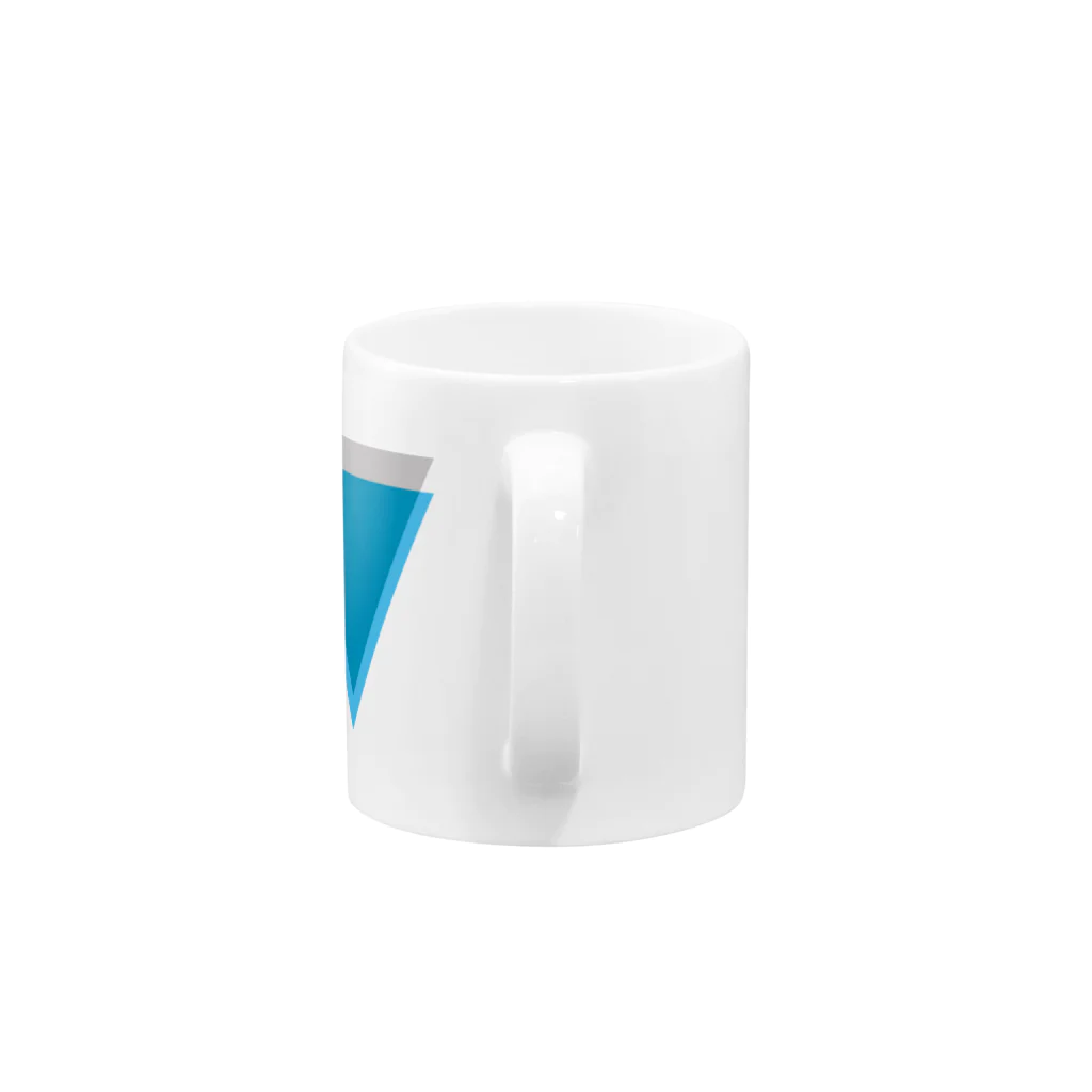 仮想通貨Verge Japan（バージ ジャパン） 公認SHOPのVerge（バージ）ロゴ Mug :handle