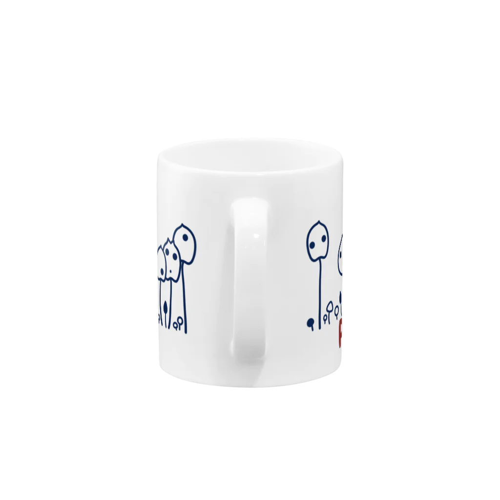 mkumakumaの毒キノコ２ Mug :handle