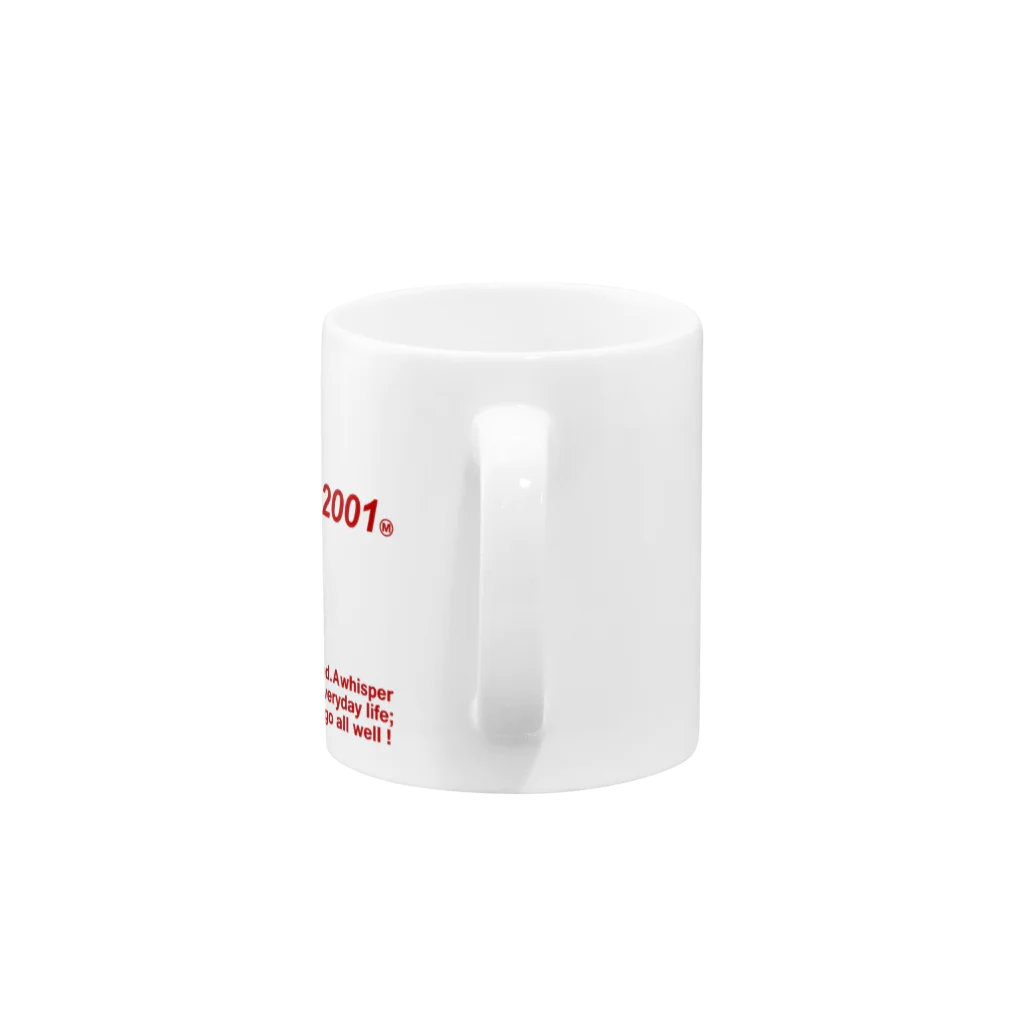 Lei OFFICIAL SHOPの23Whisper_square Mug :handle