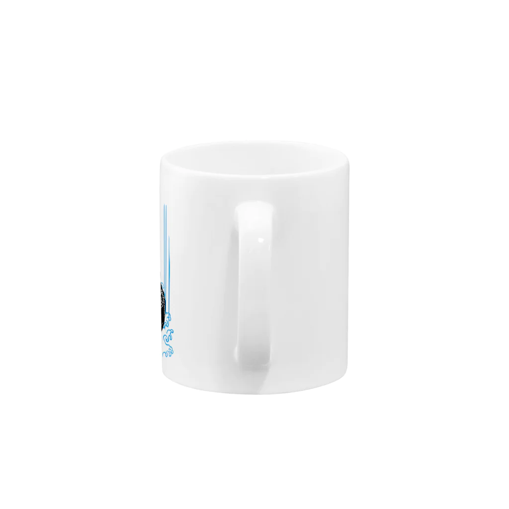 puikkoの鯉の滝登り Mug :handle