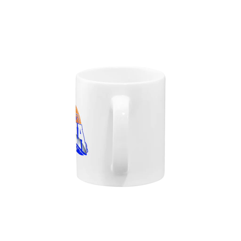 スニーカーマフィアSHOPのチームスニーカーマフィアロゴ Mug :handle