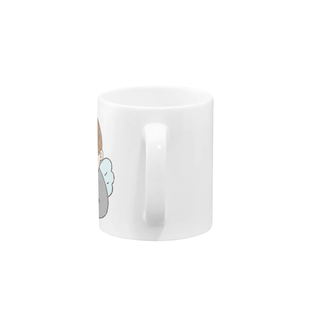 NAVÿのnegative Mug :handle