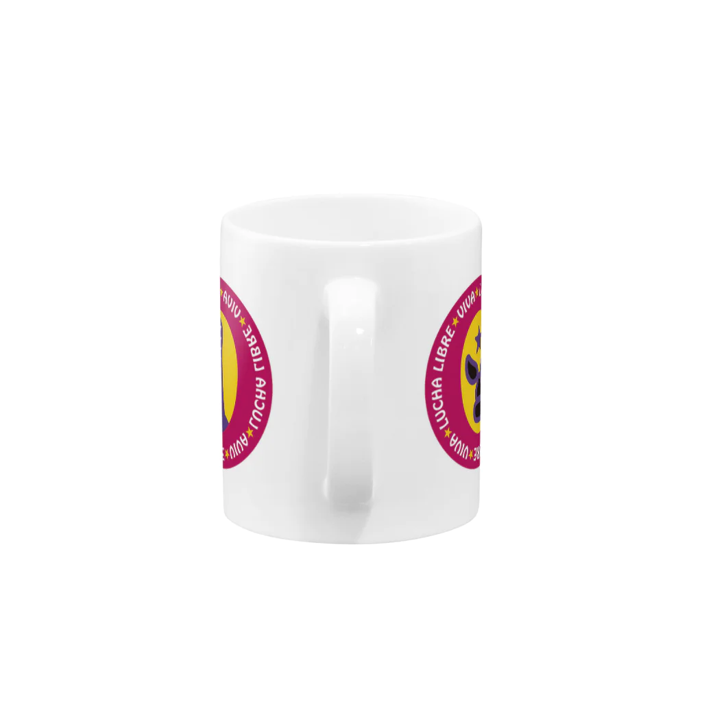 ブリキ屋のルチャイエロー Mug :handle