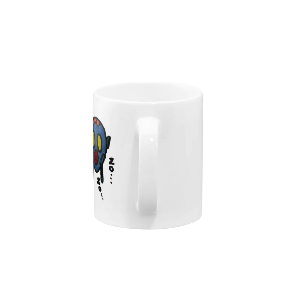 Hisa Desigh Storeのzozozoくん Mug :handle