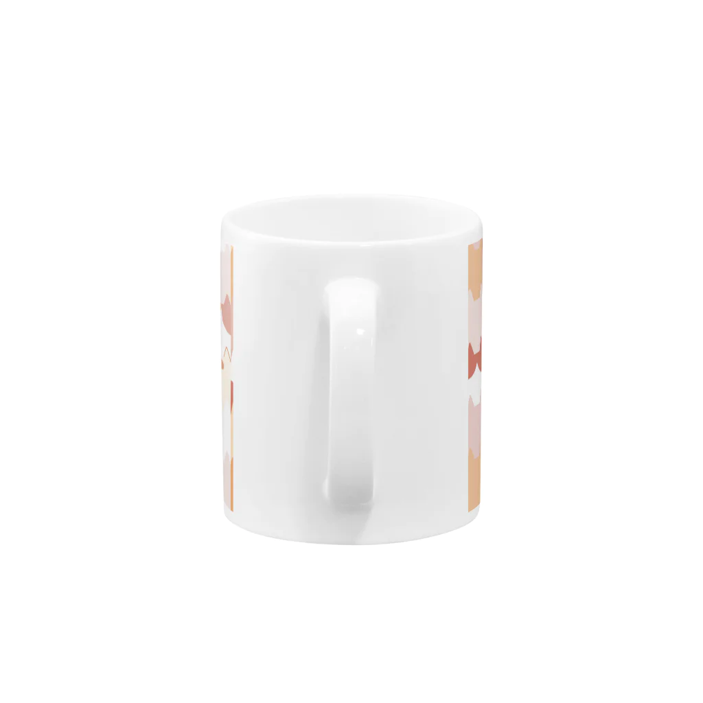 kanikanのNEKO-CUBE Mug :handle