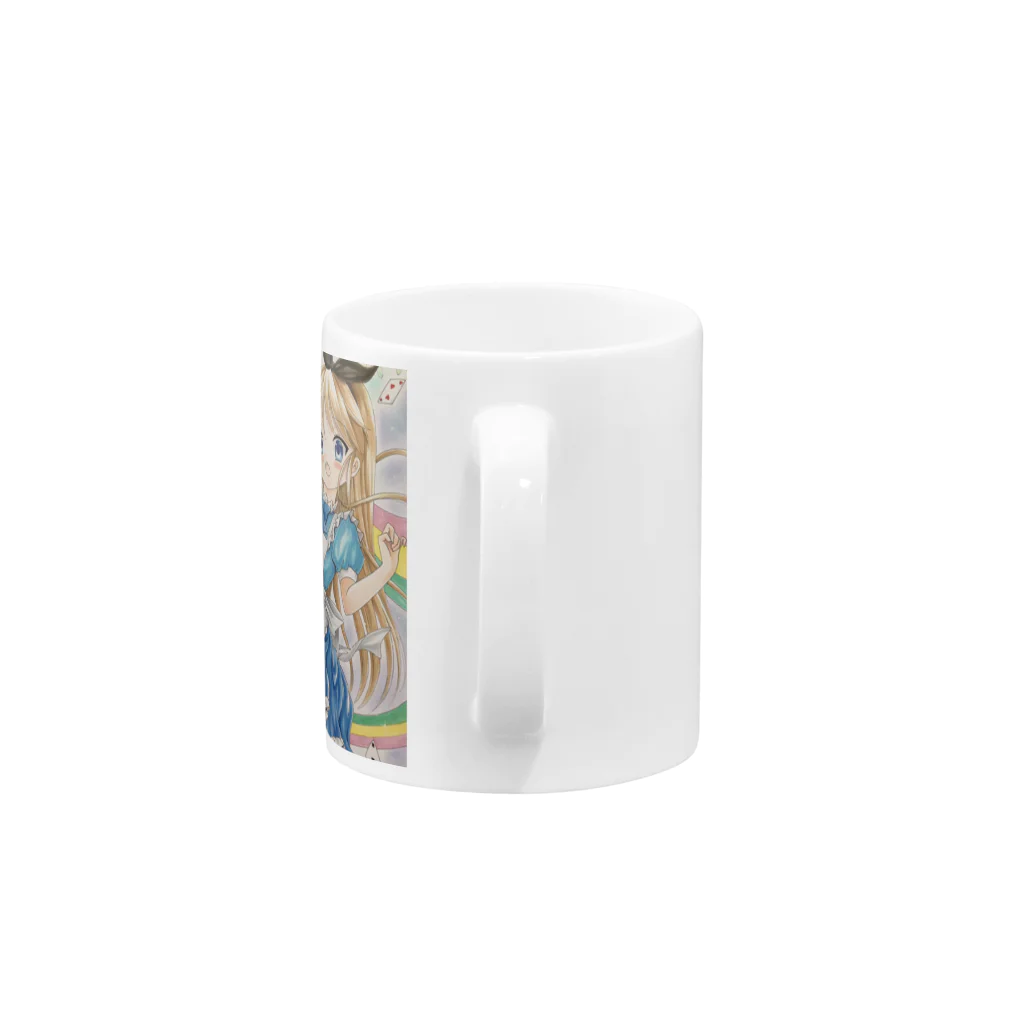 dearbunnyandrabbitのAlice Mug :handle