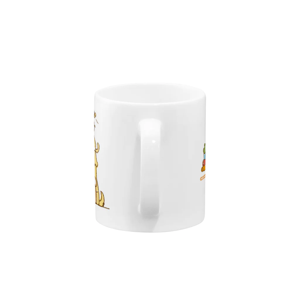 MOGUMO SHOPのみんなでコーヒードリップ！ Mug :handle