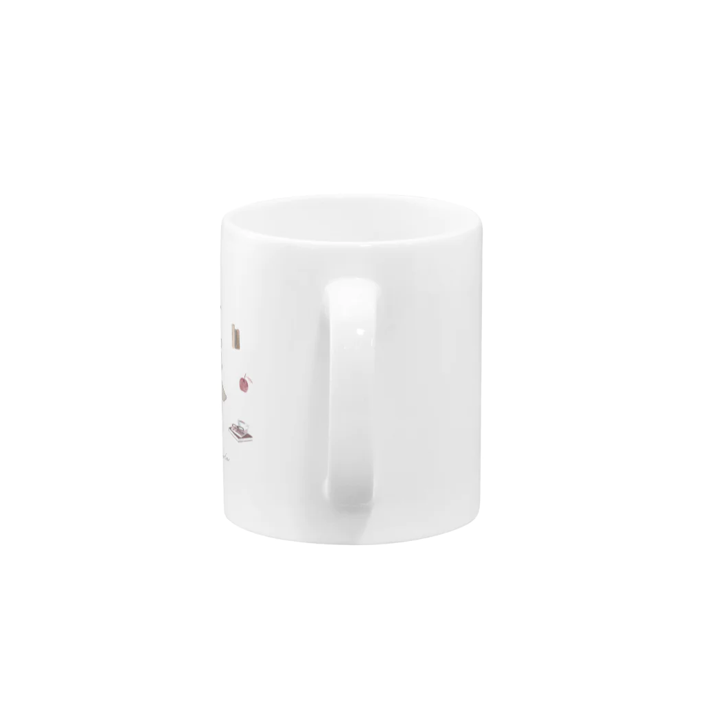 mimi et moi／ミミ エ モアのMoa's favorites Mug :handle