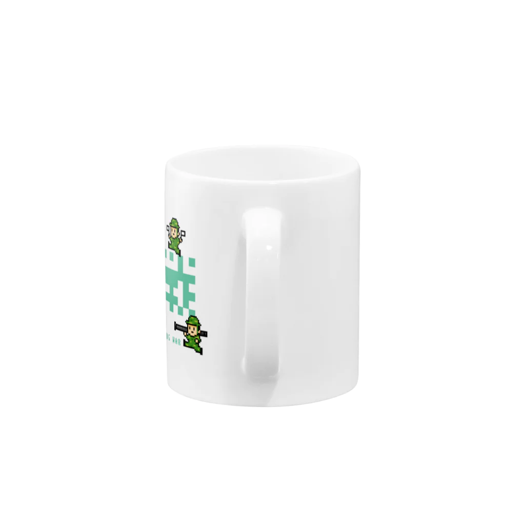 寒がりモンスターの負け戦 Mug :handle