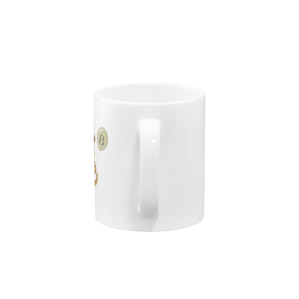 仮想通貨 ( 暗号資産 ) グッズ ［ crypto berry ］ のMr.ビットラの夢 Mug :handle