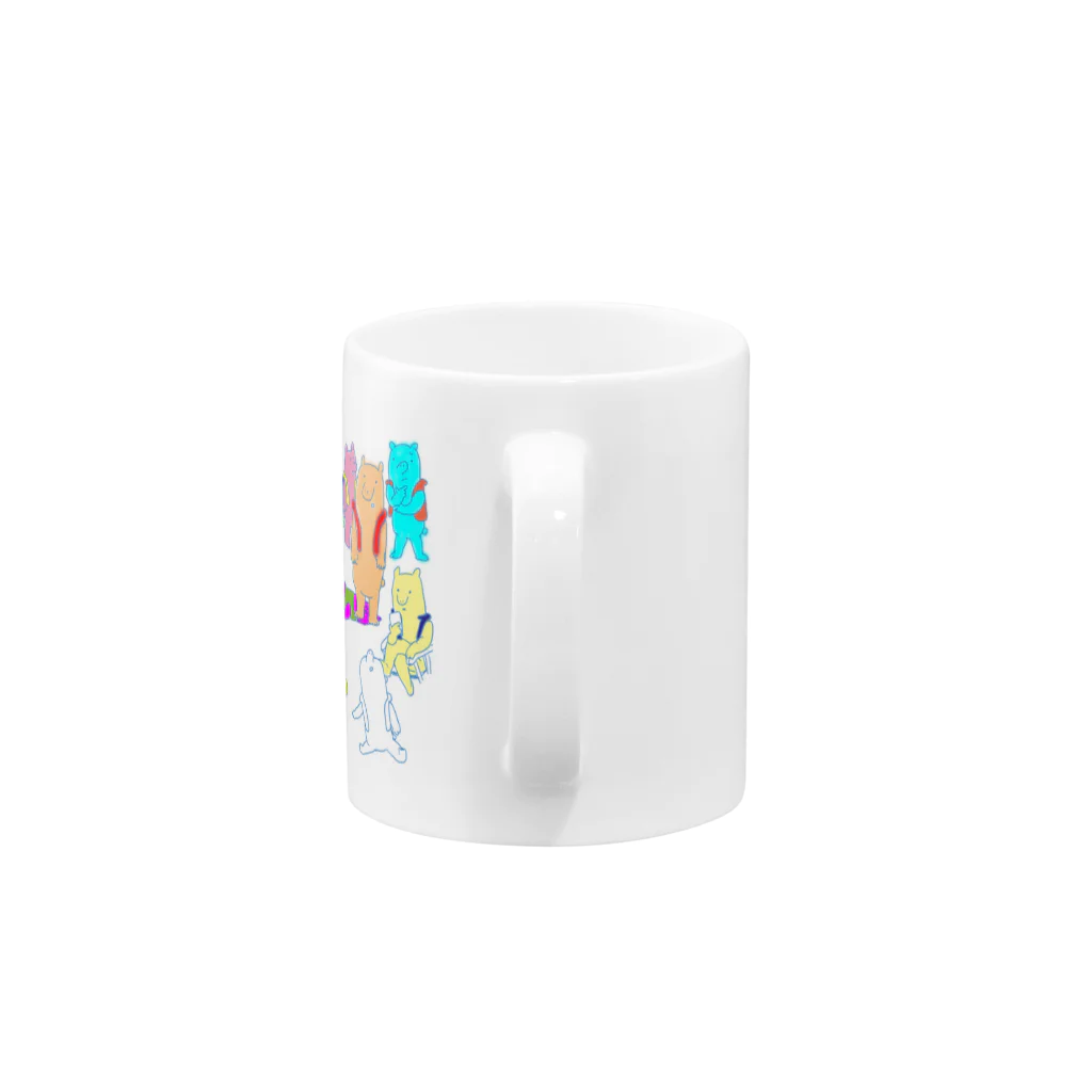 yamamocoliのbutakuma Mug :handle