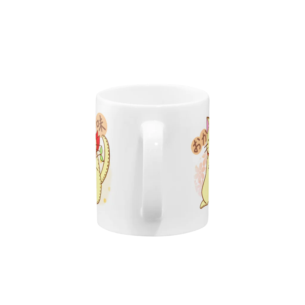 のりこのぬいにゃんカップ Mug :handle
