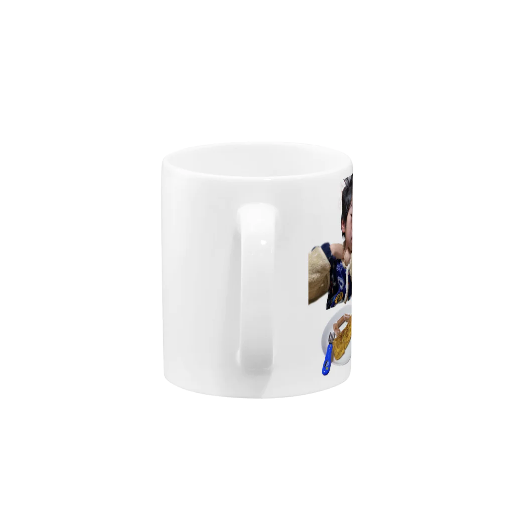 さーにゃんの眠い Mug :handle