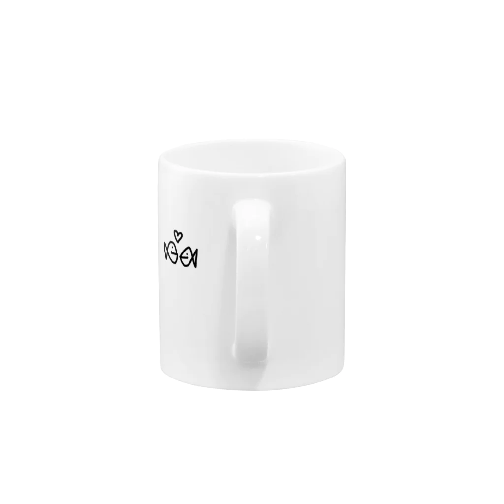 NOサカナNOライフのサカナ　カップル Mug :handle
