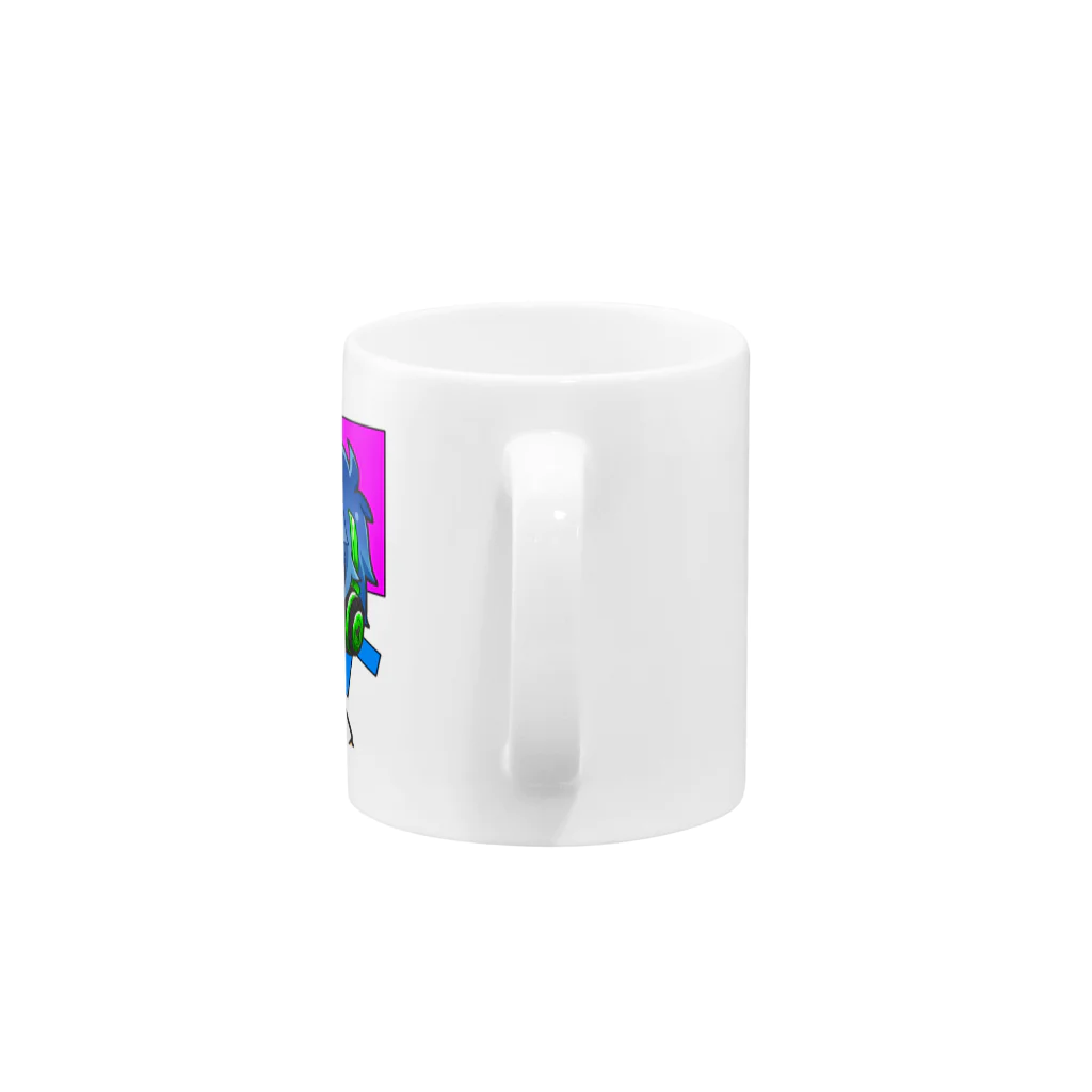 GAME DIG＠しゃち【Vision8】のしゃちCUP Mug :handle
