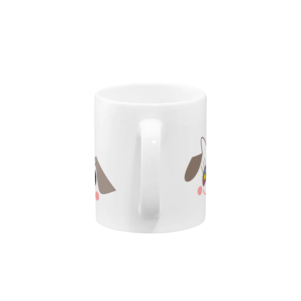 カニホイップのろこともこ Mug :handle