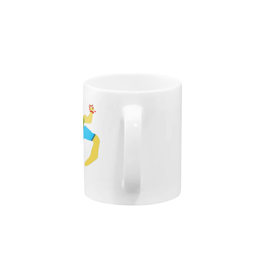 おかしなみせの喜怒哀楽ちゃん Mug :handle