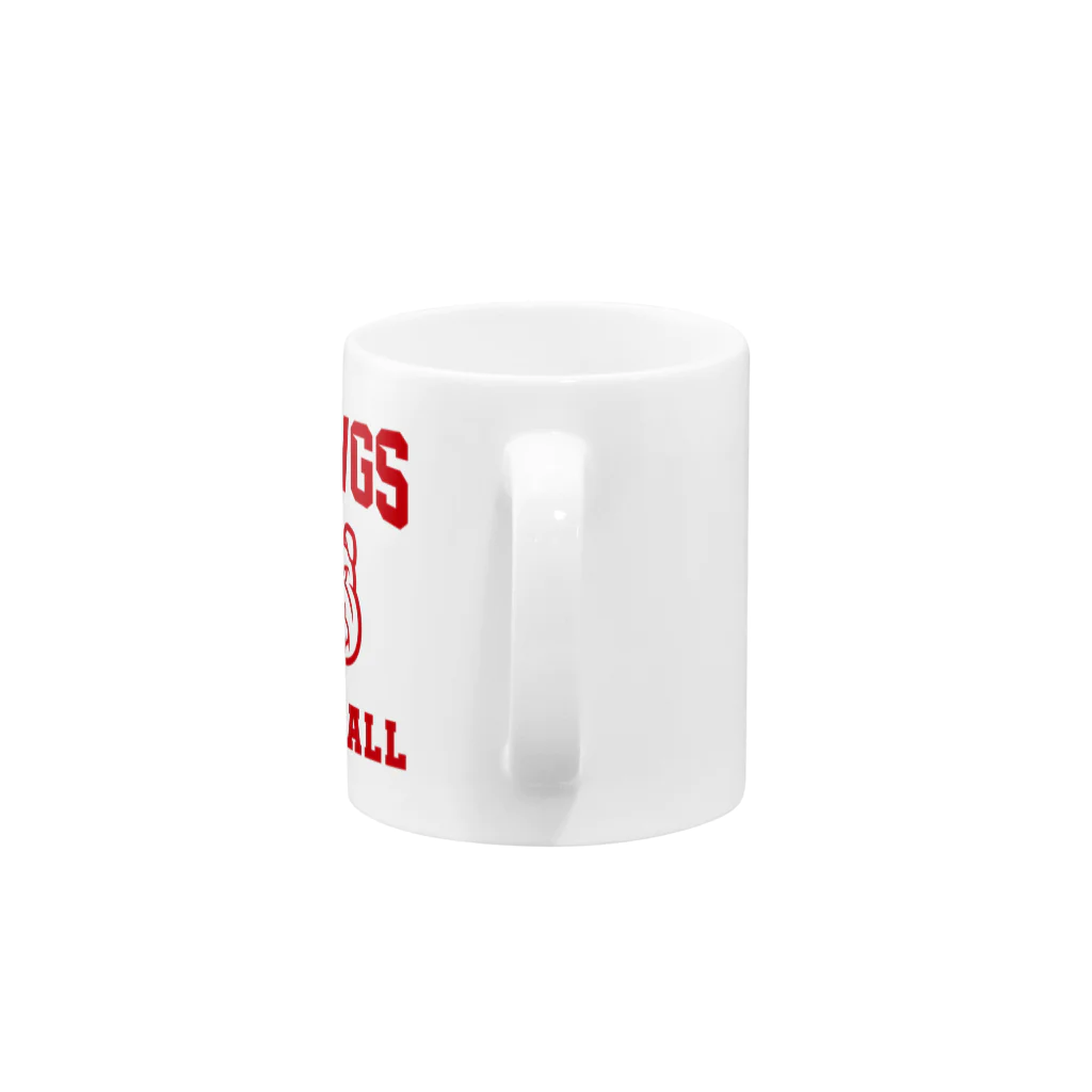 TEAM DAWGS STOREのDAWGS_RED Mug :handle