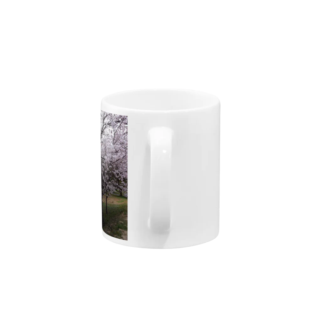 machiawaseの桜 Mug :handle