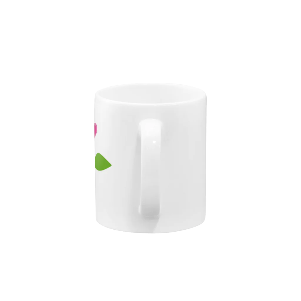 hiori-coco.shopの花芽 Mug :handle