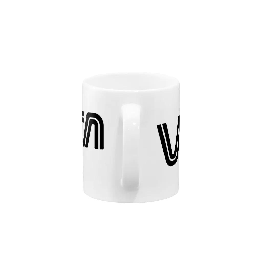 VinylcornのVinylcorn ロゴ マグカップ Mug :handle