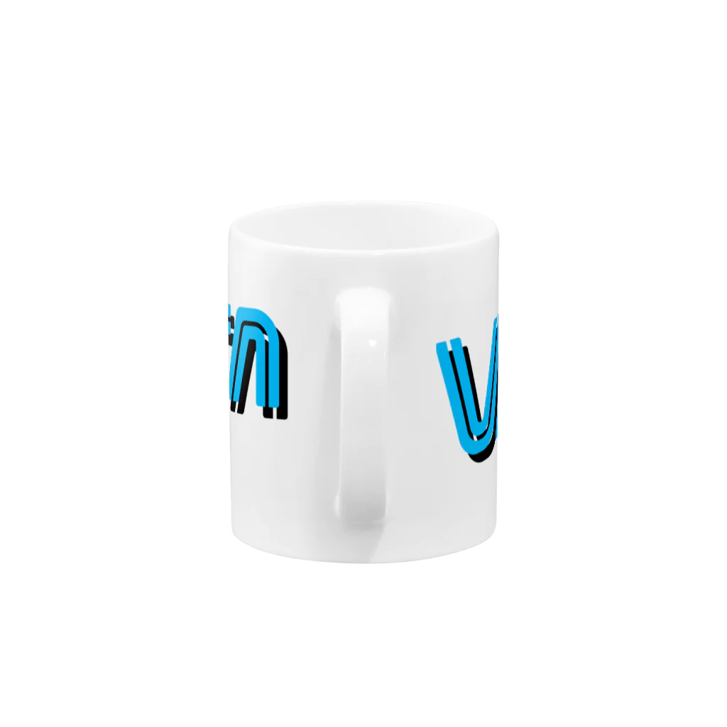 VinylcornのVinylcorn ロゴ マグカップ 2 Mug :handle