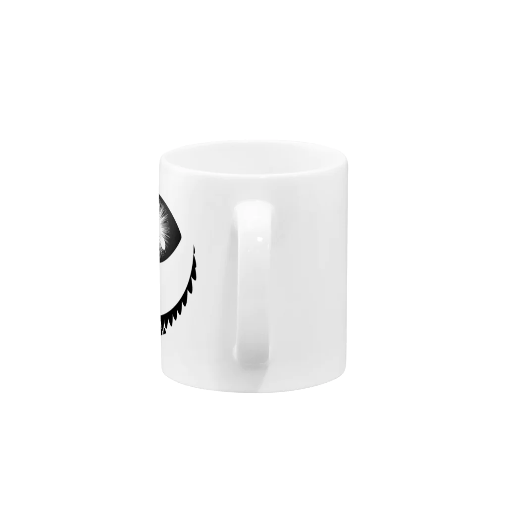 Cɐkeccooのニタニタ怖い?チェシャネコ(不思議の国のアリス) Mug :handle