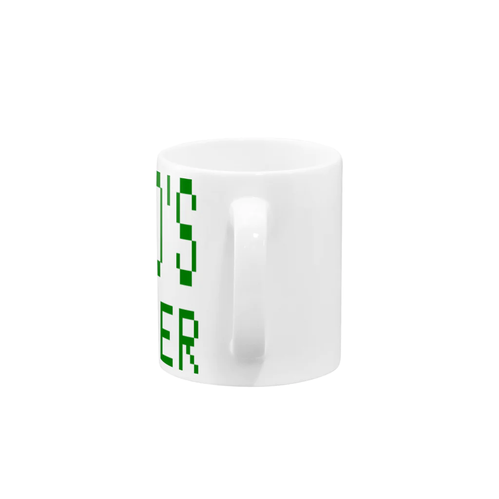 Pat's WorksのTHE 80's FOREVER! Mug :handle