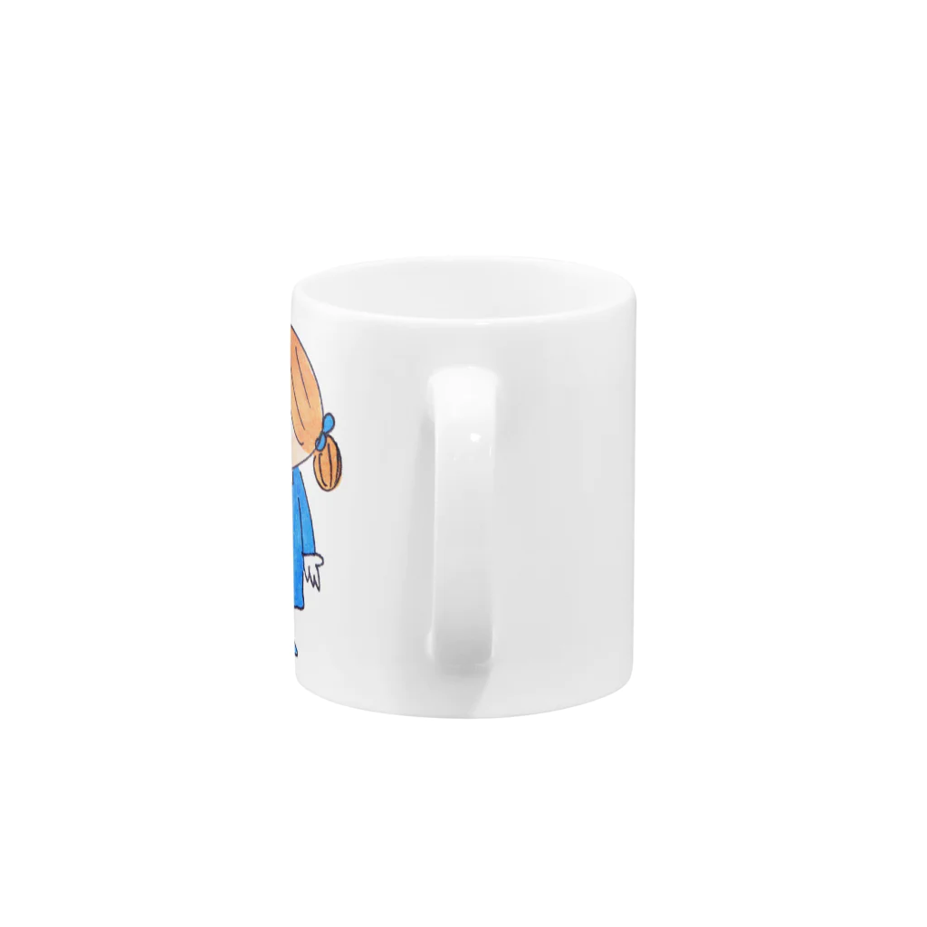 ゆきんこのデニムスカートの女の子 Mug :handle