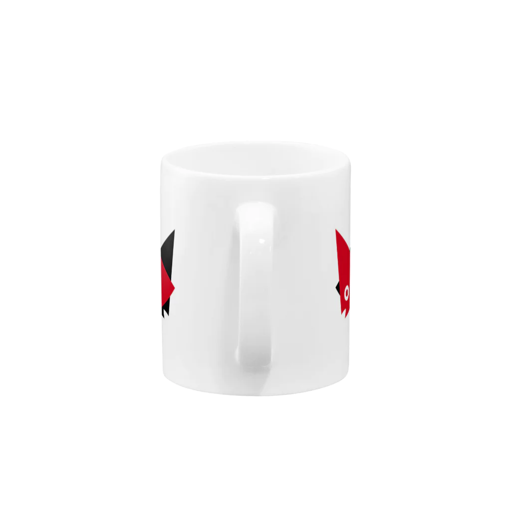 Koi DesignsのKoi Mug without text  マグカップの取っ手の部分