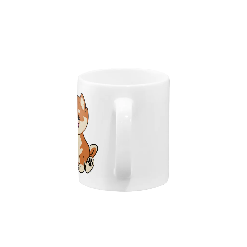 (≡‘∞‘≡)RYamamotoの柴こいぬ Mug :handle