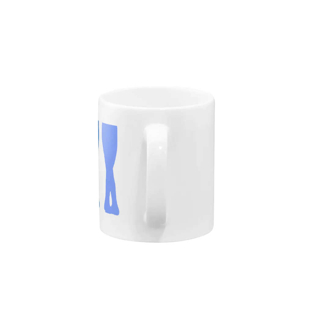 Twinkle-BooのBallet!blue Mug :handle