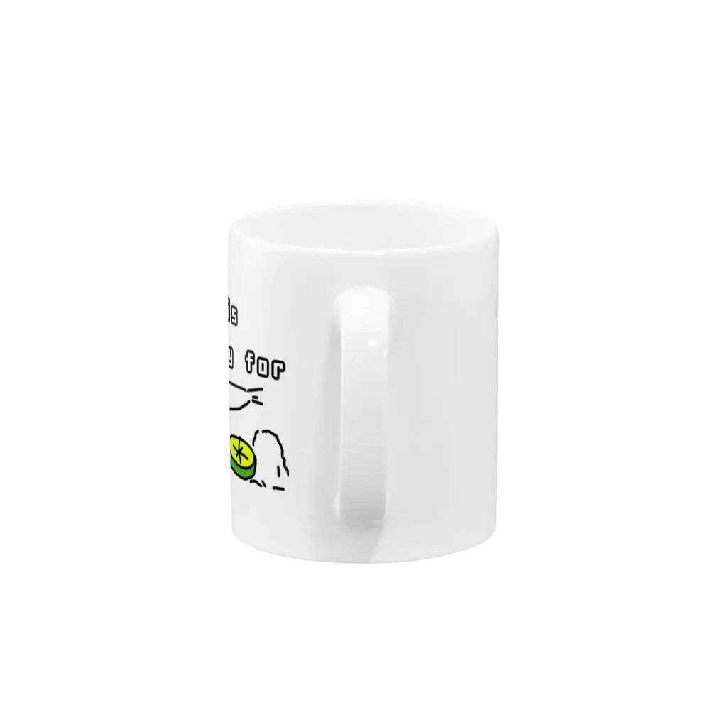 Opapanのスダチ Mug :handle