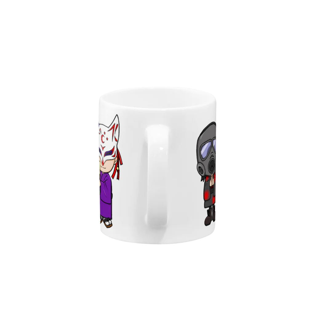 【怪奇ノ間】オリジナルグッズの怪奇ノ間マグカップ Mug :handle