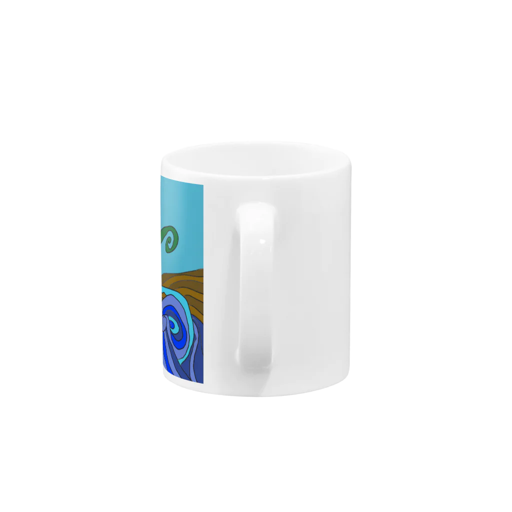 junsen　純仙　じゅんせんのJUNSEN（純仙）大地の水脈 Mug :handle