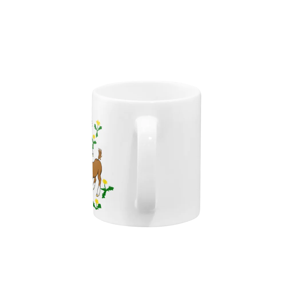Rera(レラ)の春の野原 Mug :handle